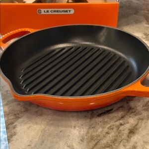 Le Creuset Flame Orange Grill Pan